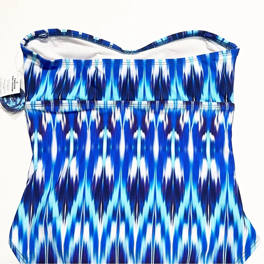 NEW Athena Twist Bandeau Halter Swimsuit